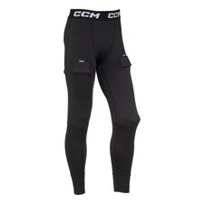 Nohavice so suspenzorom CCM Tacks Base Layer JR