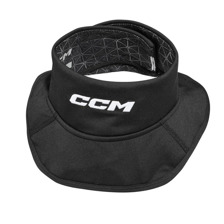 CCM Hokejový nákrčník CCM Neck Guard JR, Junior, S-M, černá