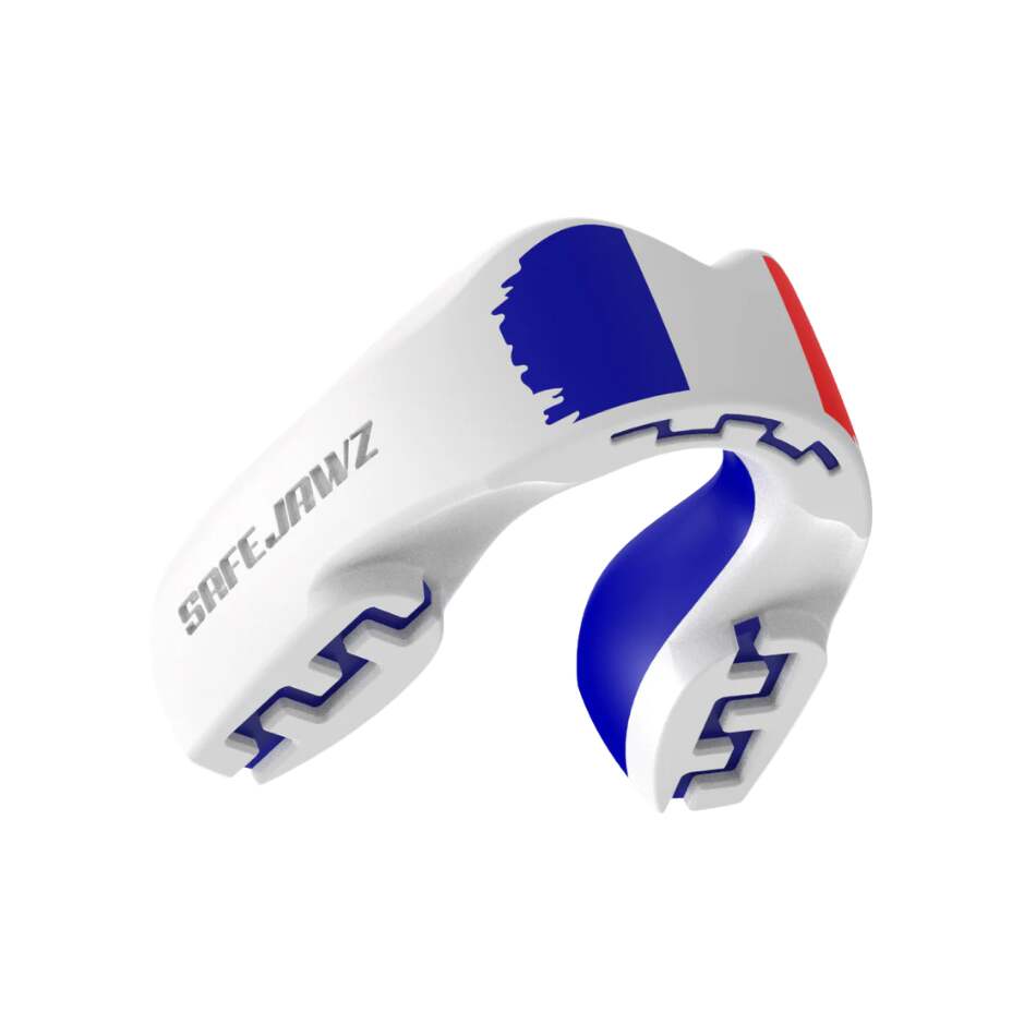 Safe Jawz Chránič zubů Safe Jawz Extro Flags Francie, Senior, Bez příchuti