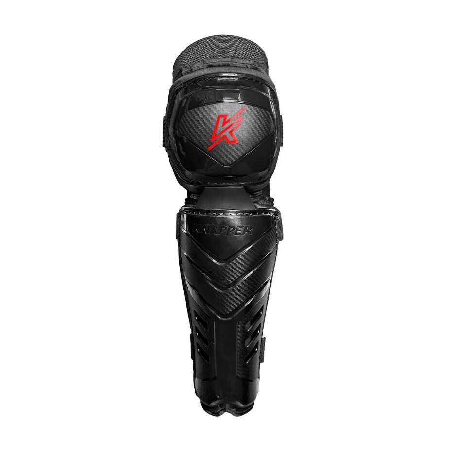 Knapper Hokejbalové holeně Knapper AK7 V2, černá, Senior, 14"