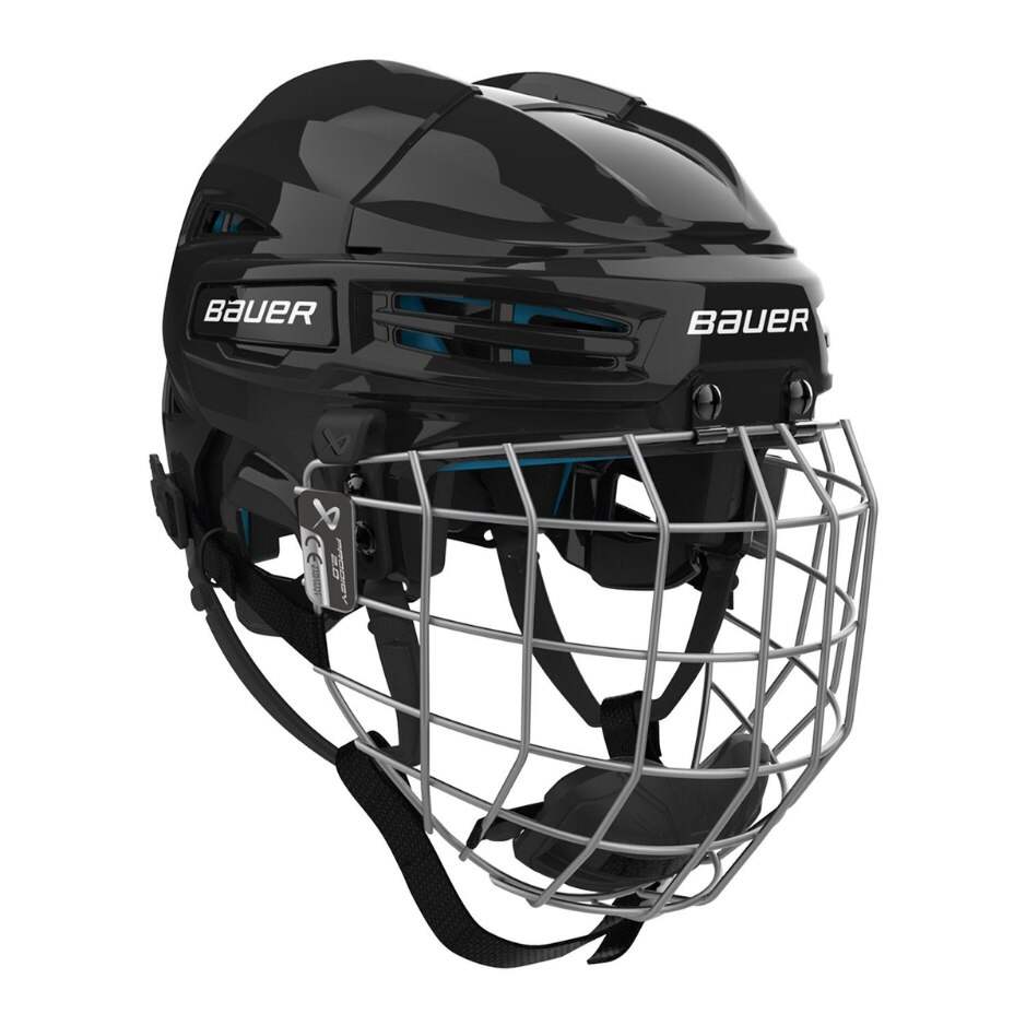 Bauer Hokejová helma Bauer Prodigy 2.0 Combo YTH, Dětská, 48-53cm, černá