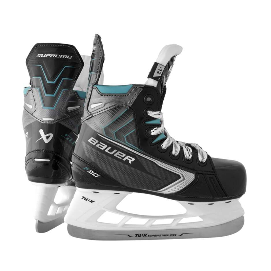 Bauer Hokejové brusle Bauer Supreme F30 YTH, Dětská, Y11.0, 29.5, D