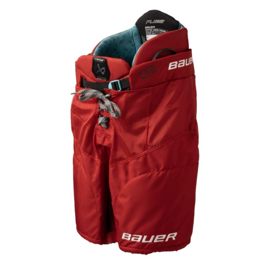 Bauer Hokejové kalhoty Bauer Supreme FUSE YTH, Dětská, červená, S