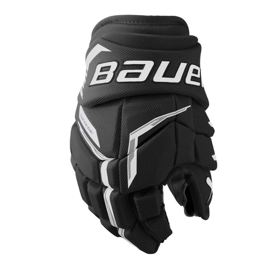 Bauer Hokejové rukavice Bauer Supreme FUSE SR, Senior, 14", černá-bílá