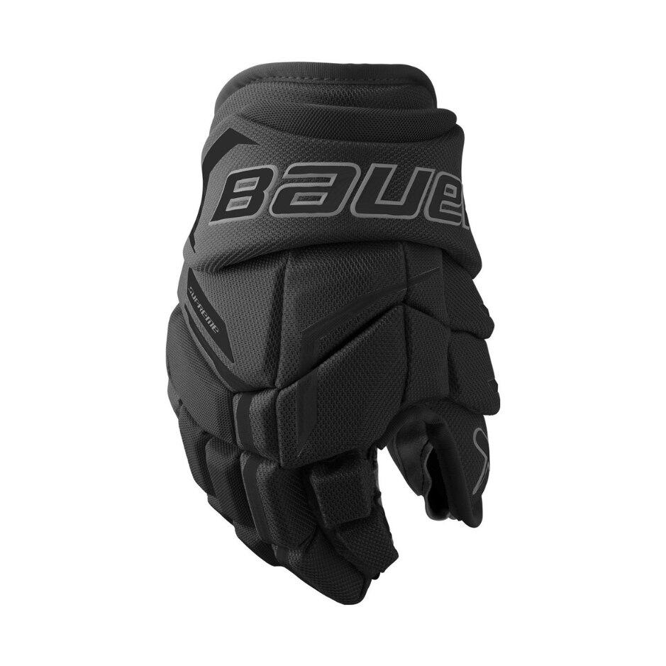 Bauer Hokejové rukavice Bauer Supreme FUSE SR, Senior, červená, 15"