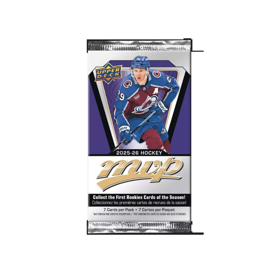 Moje Kartičky Hokejové kartičky Upper Deck MVP 2025-26 Gravity Feed Retail