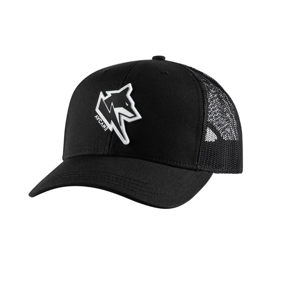 Aycane Kšiltovka Aycane Bolt Wolf Cap Black