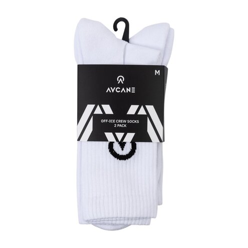 Ponožky Aycane Logo Crew Socks White (2ks)
