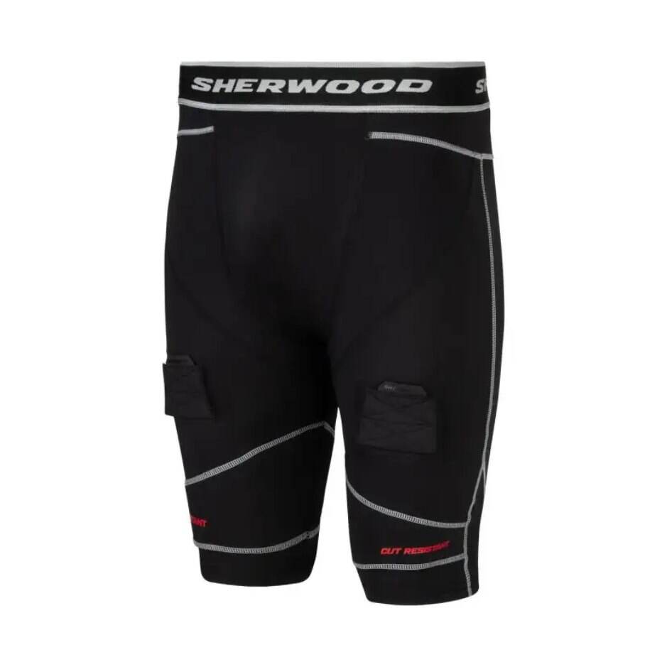 Sherwood Kraťasy Sherwood Rekker Cut Compression Jock Shorts JR, Junior, černá, M