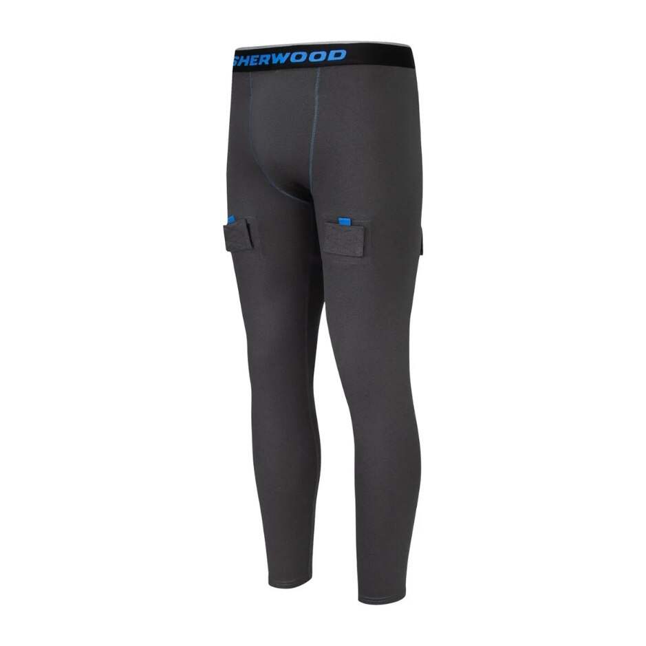 Sherwood Kalhoty Sherwood Hat Trick Compression Jock Pant SR, Senior, černá, S