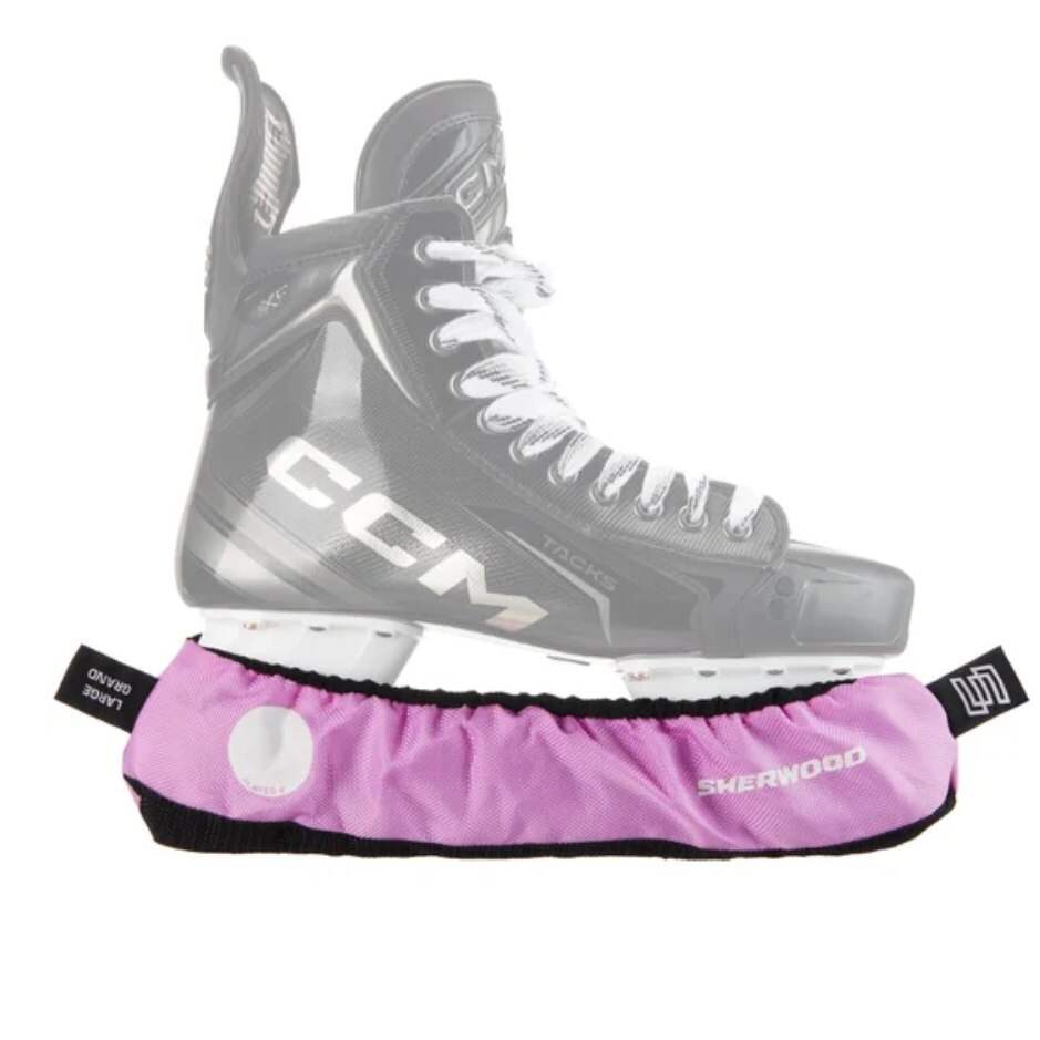 Sherwood Chránič nožů Sherwood Hockey Skate Soaker, Junior, růžová, M