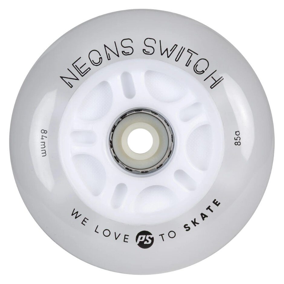 Powerslide Kolečka Powerslide Neons Switch LED (4ks), 85A, 84