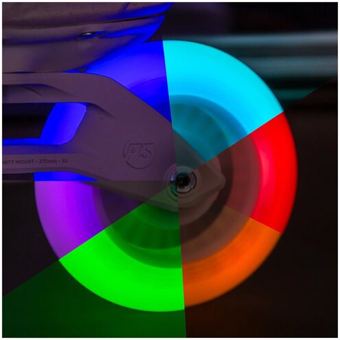 Kolečka Powerslide Neons Switch LED (4ks)