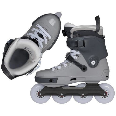 Kolečkové brusle Powerslide Next 80 PDS Grey