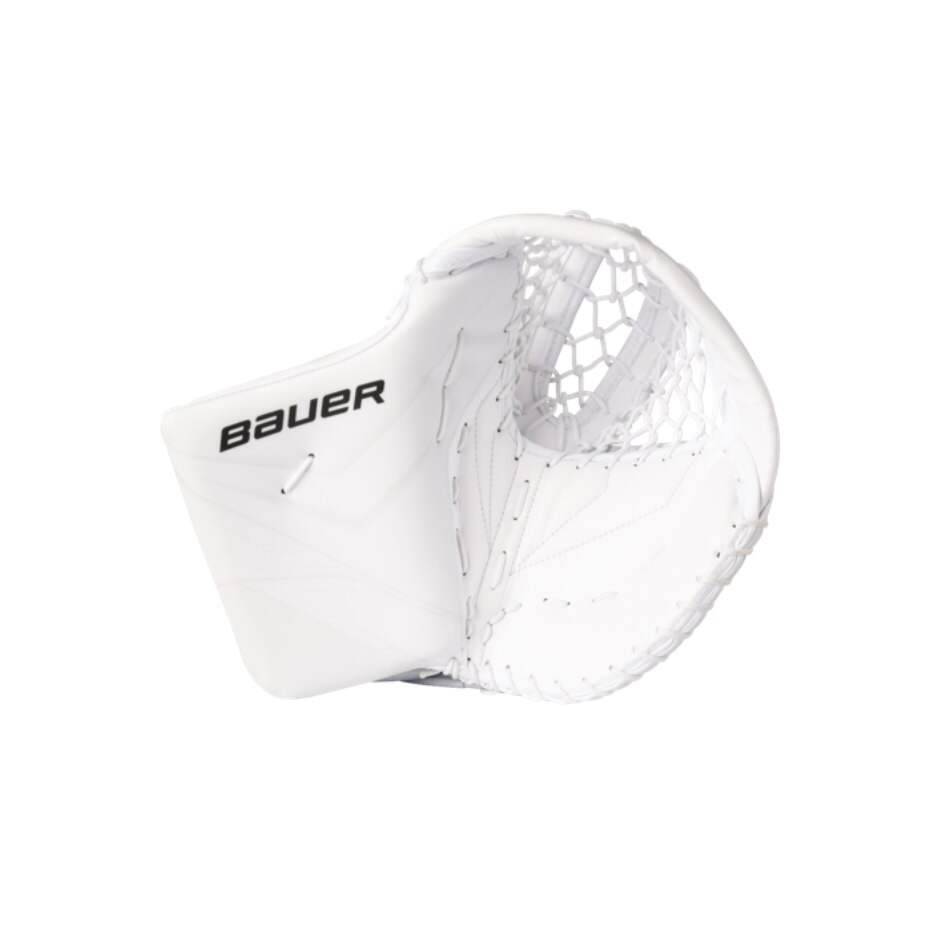 Bauer Brankářská lapačka Bauer Vapor FlyLite INT, Intermediate, bílá, Klasický gard