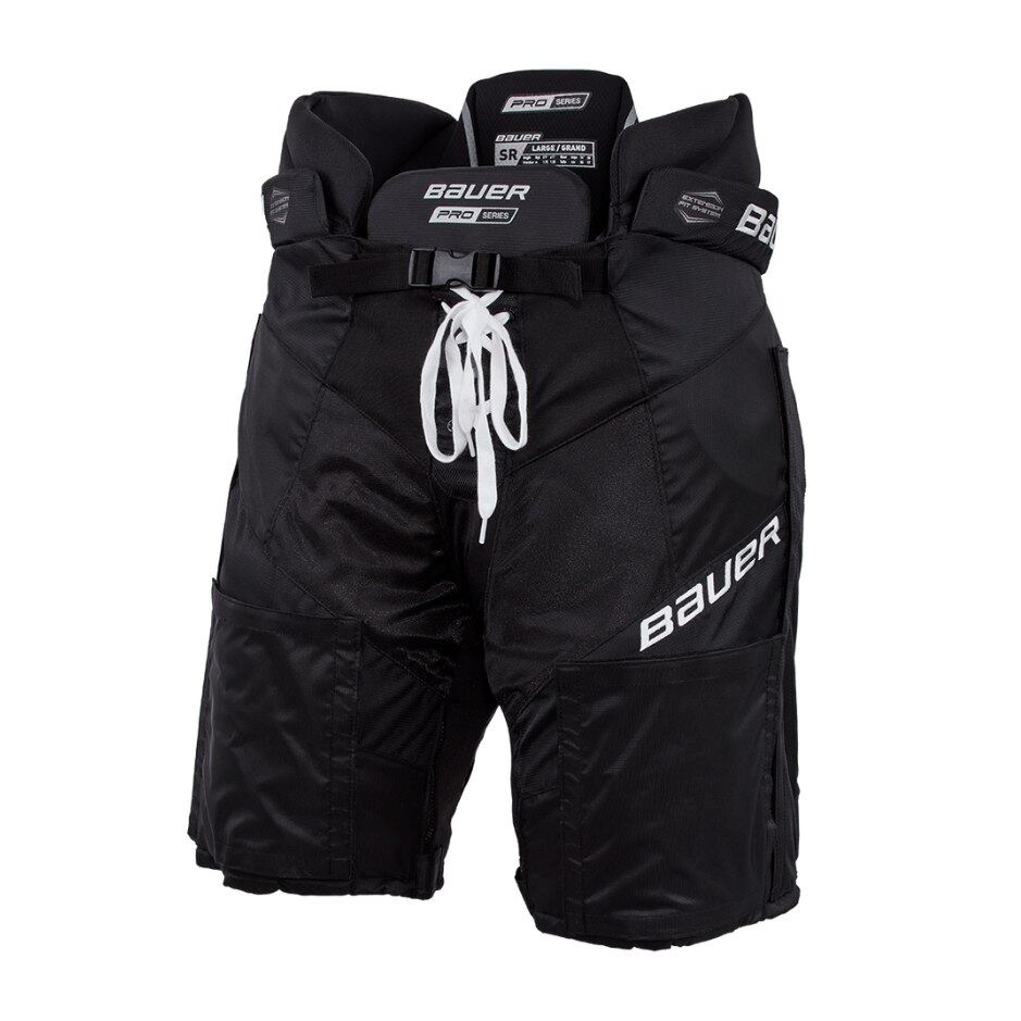 Bauer Hokejové kalhoty Bauer Pro Series Velcro SR, Senior, černá, XS