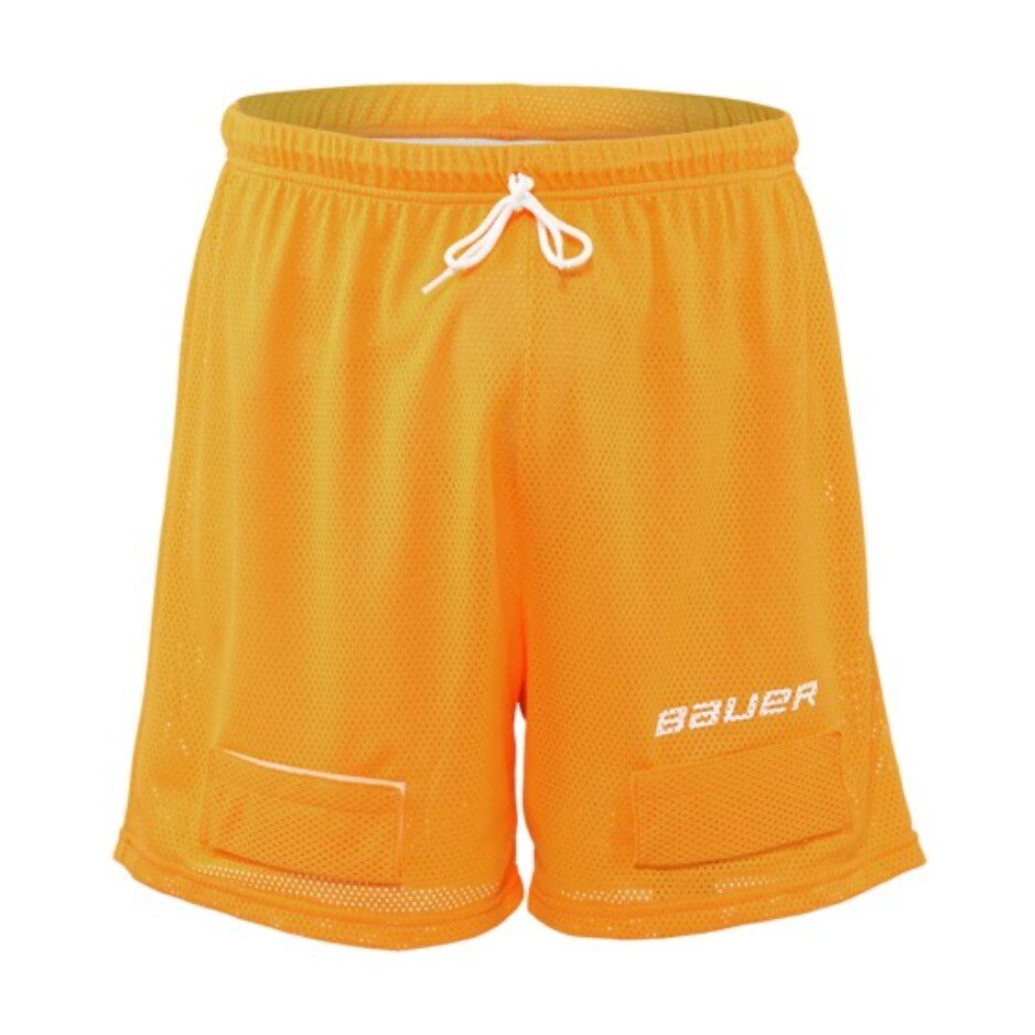 Bauer Hokejové kraťasy se suspenzorem Bauer Core Mesh Jock Short SR, Senior, žlutá, L