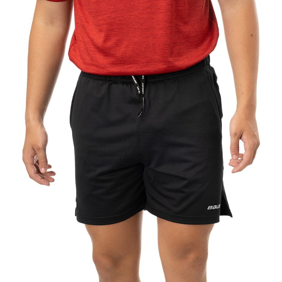 Bauer Kraťasy Bauer Team Knit Short SR, Senior, černá, S