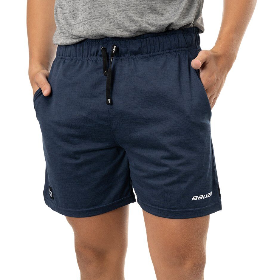 Bauer Kraťasy Bauer Team Knit Short SR, Senior, tmavě modrá, S