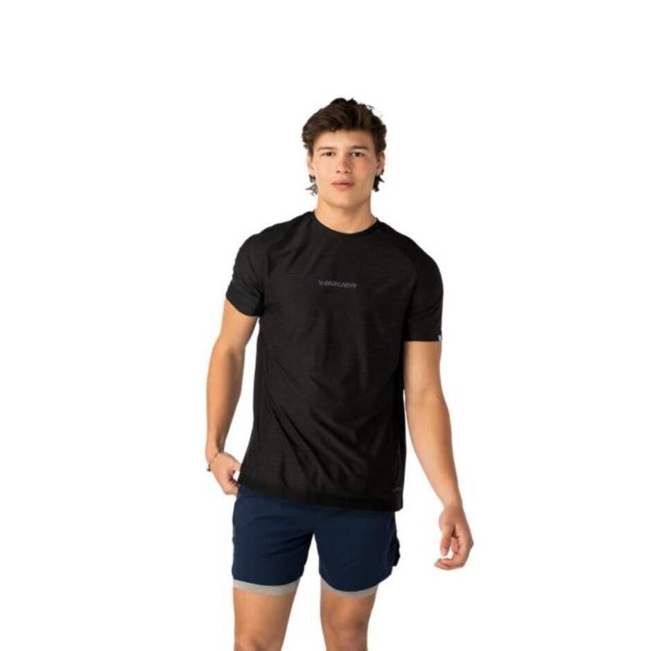 Bauer Triko Bauer Premium Core SS Tech Tee SR, Senior, černá, S