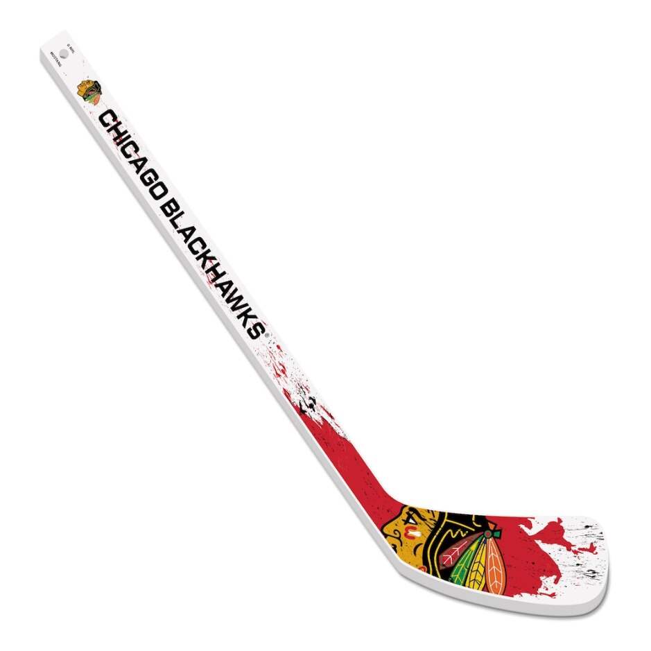 Mustang Mini hokejka Mustang NHL Plastic Splatter, Washington Capitals