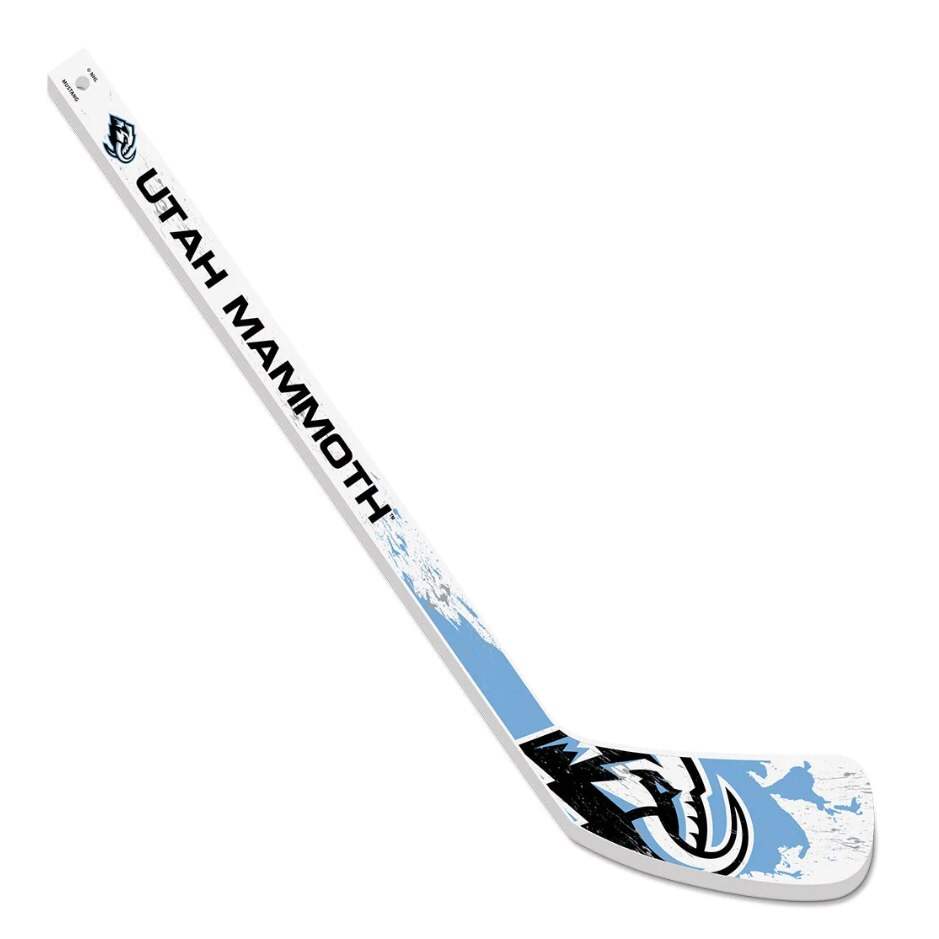 Mustang Mini hokejka Mustang NHL Plastic Splatter, Utah Mammoth