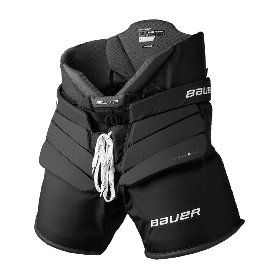 Bauer Brankářské kalhoty Bauer Elite SR, Senior, XL, černá