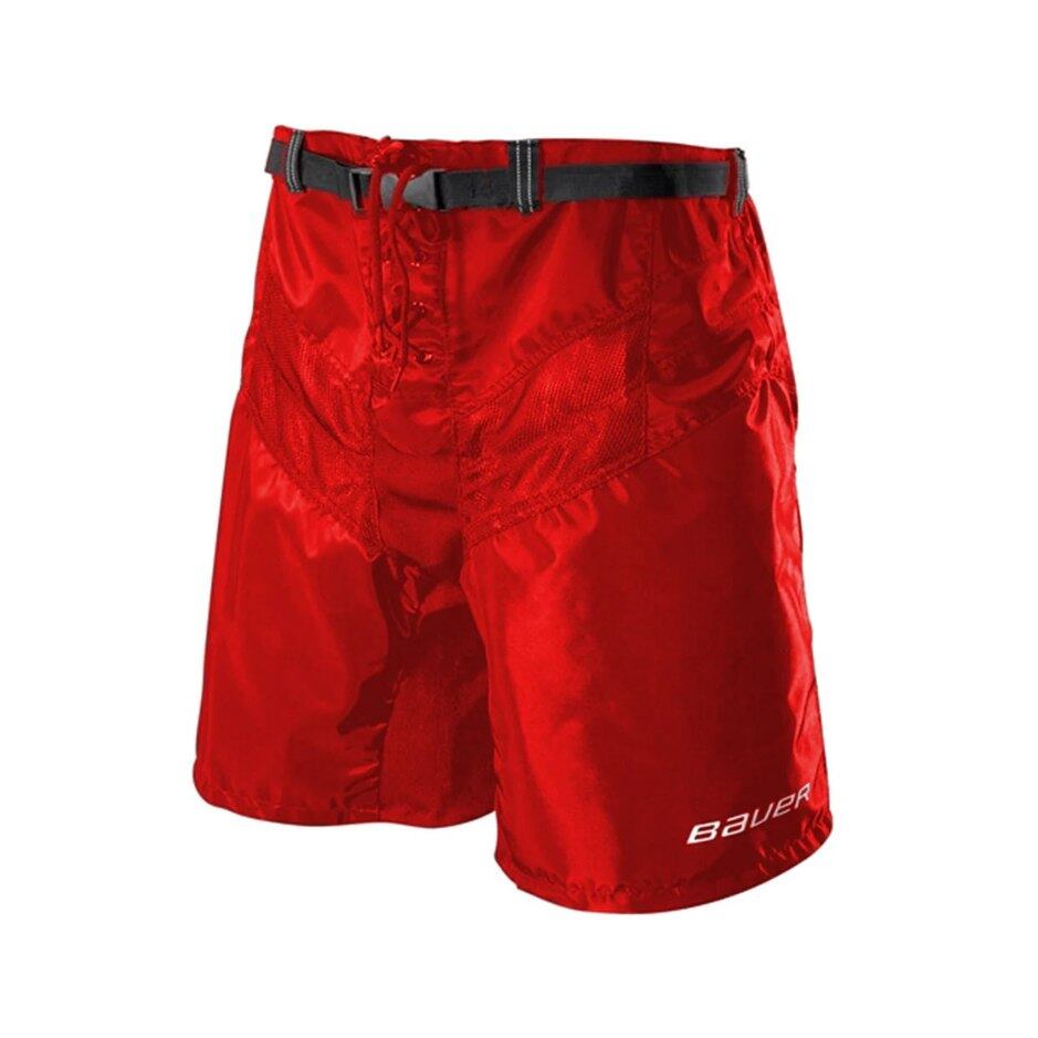 Bauer Brankářský návlek BAUER Goalie Pant Shell Sr, Senior, XXL, červená