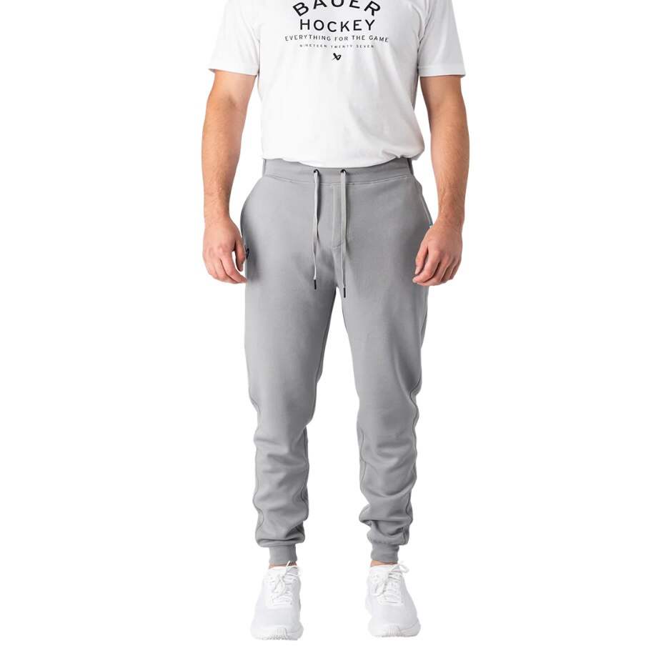 Bauer Kalhoty Bauer Travel Knit Jogger SR, Senior, M, šedá