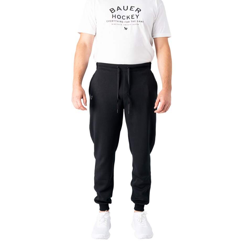 Bauer Kalhoty Bauer Travel Knit Jogger SR, Senior, M, černá