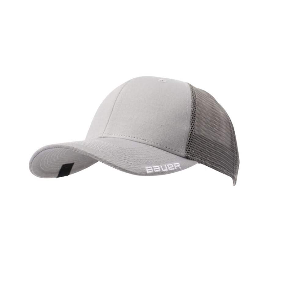 Bauer Kšiltovka Bauer Team Mesh Snapback Cap SR, Senior, šedá