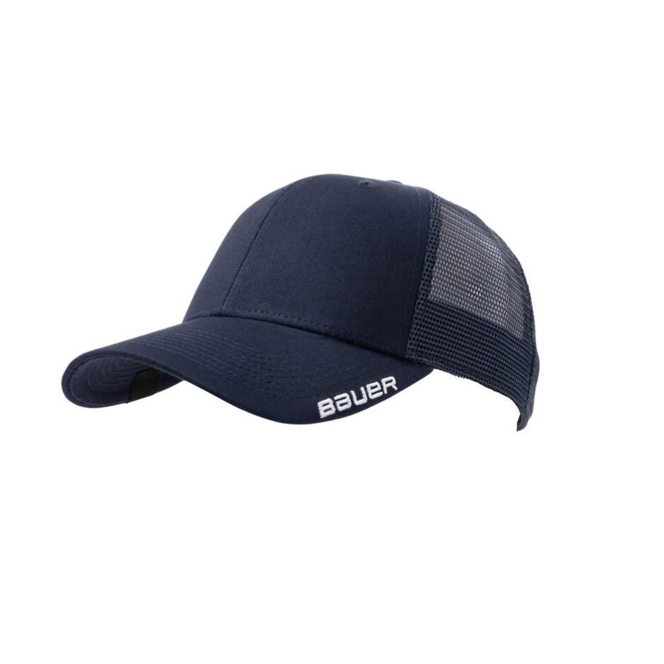 Bauer Kšiltovka Bauer Team Mesh Snapback Cap YTH, Dětská, tmavě modrá