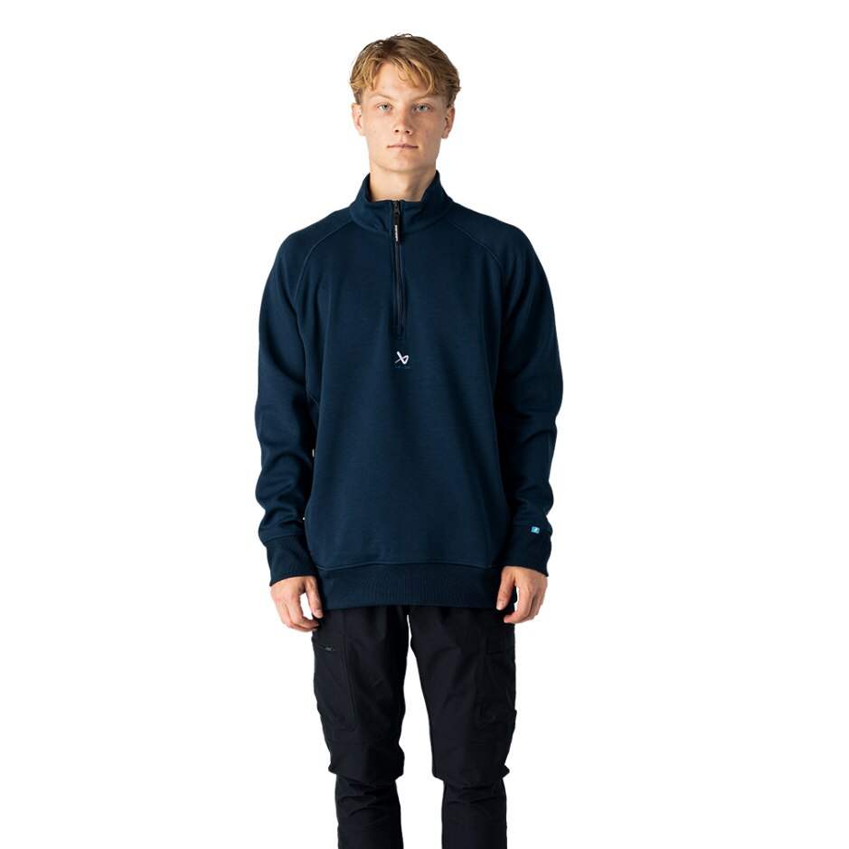 Bauer Mikina Bauer Travel 1/4 Zip SR, Senior, XXL, tmavě modrá