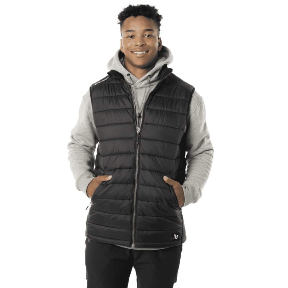 Bauer Vesta Bauer Team Puffer SR, Senior, XS, černá