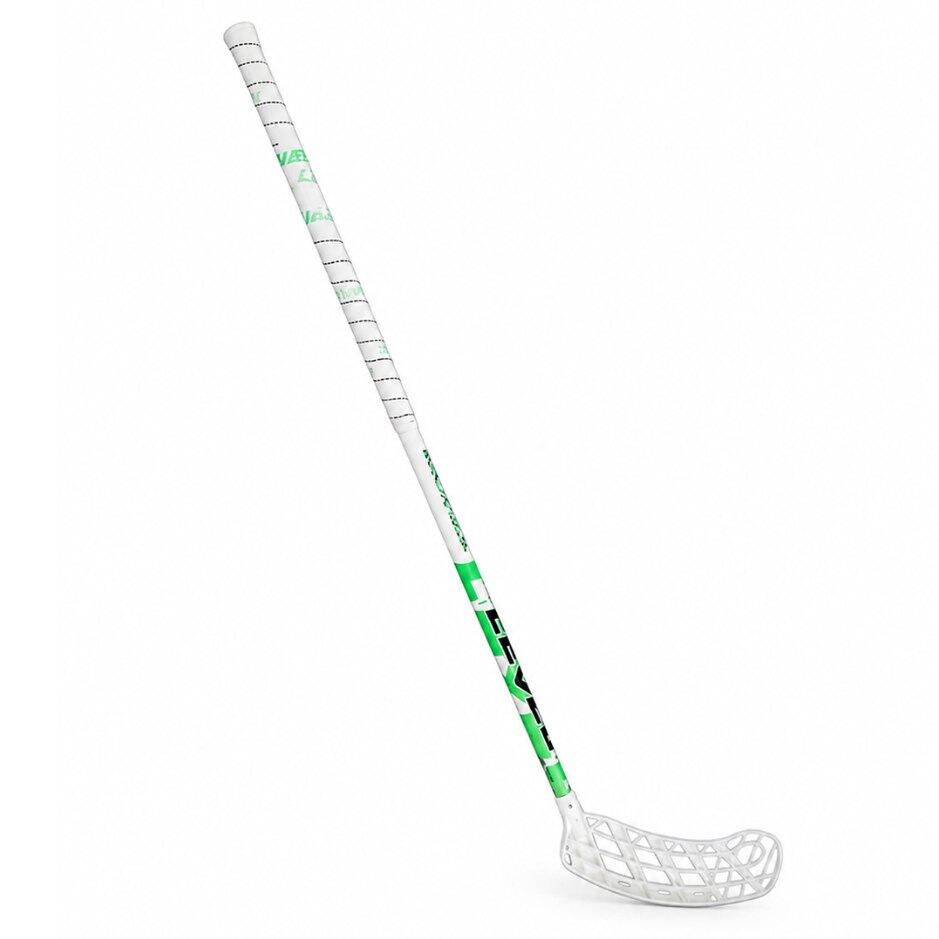 Realstick Florbalová hokejka Realstick Round White/Green 30 Flex, 85m, L