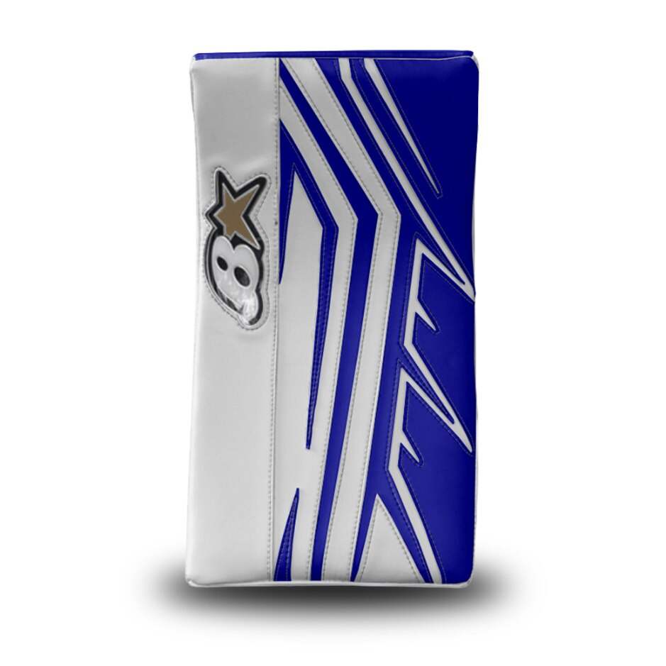 Brian’s Vyrážečka Brian’s Iconik X2 INT, Intermediate, bílá-modrá, Klasický gard