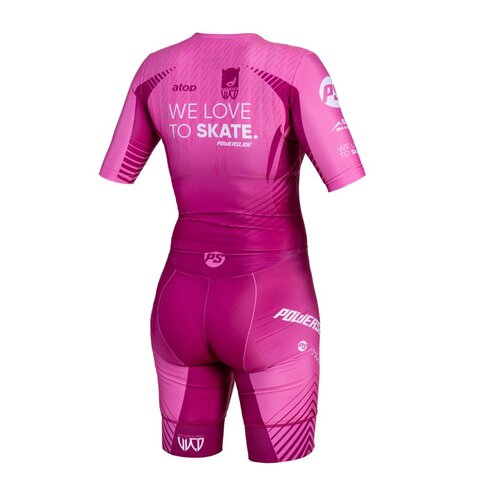 Powerslide Team Racing Suit Jr. Pink