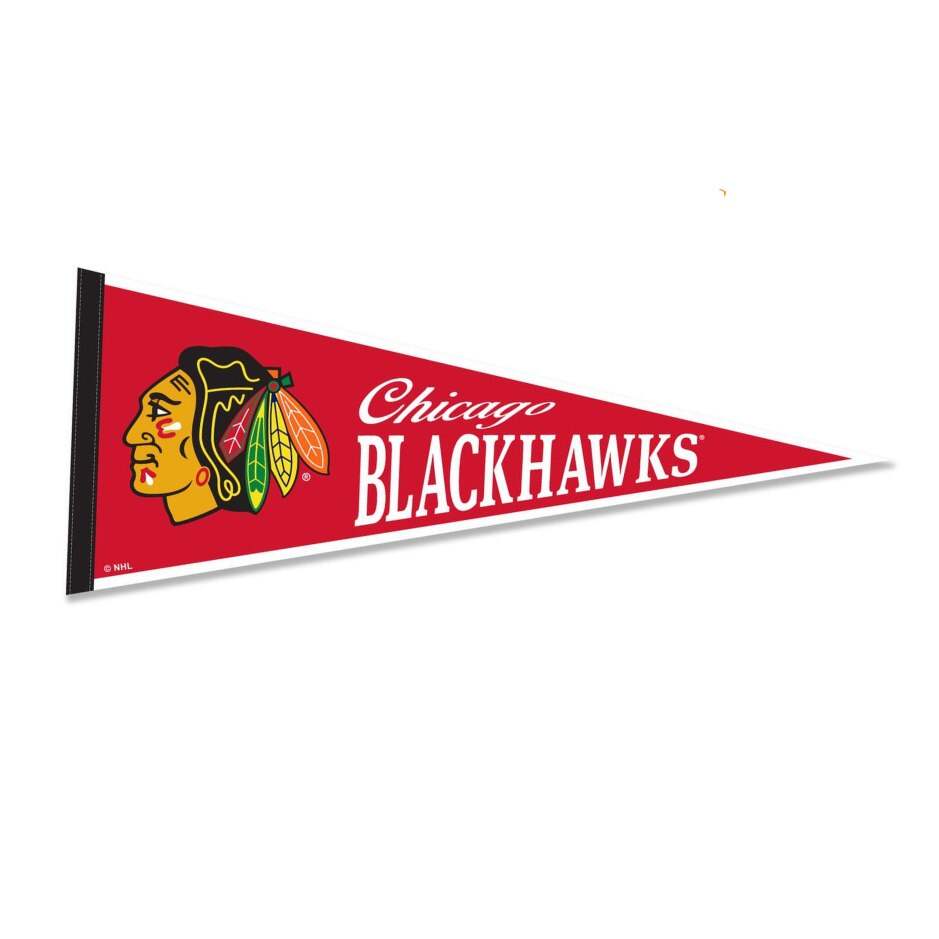 Mustang Vlajka Mustang NHL filcová, Chicago Blackhawks