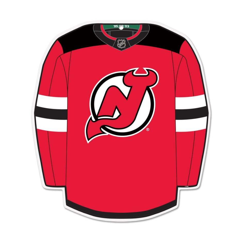 Mustang Cedule Mustang NHL Team Jersey, New Jersey Devils