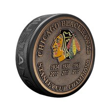 Mustang NHL Medallion Stanley Cup Collectible Puck