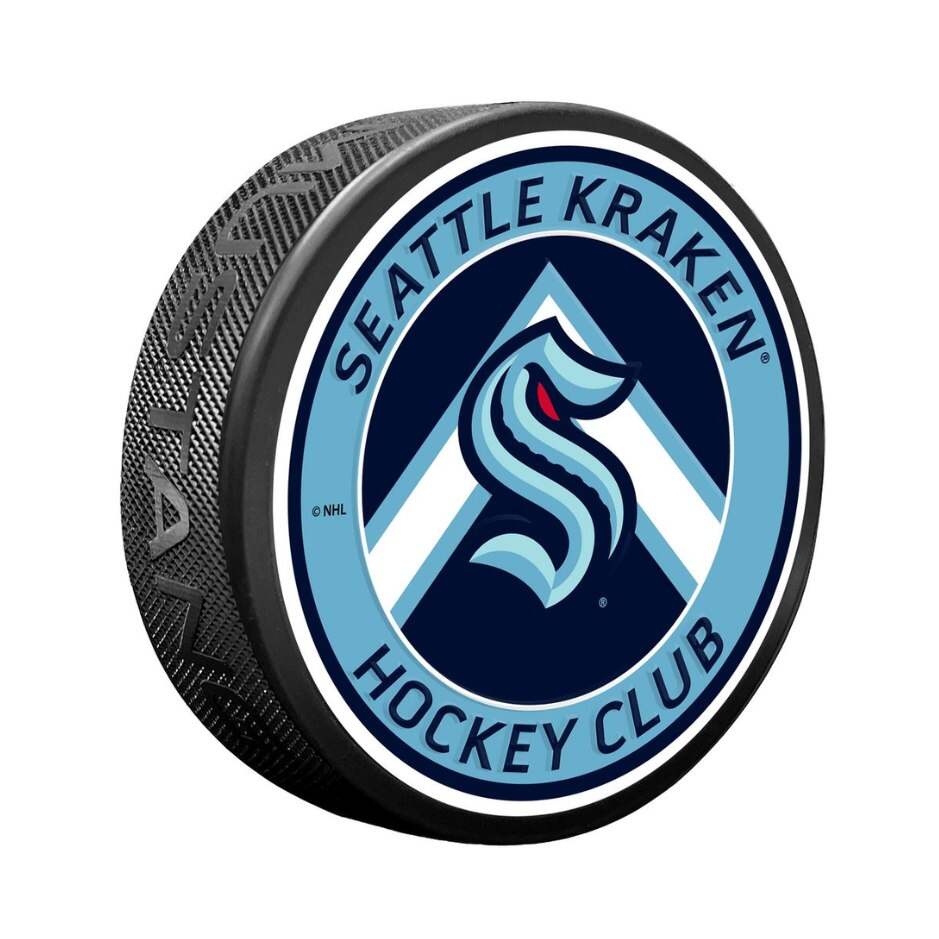 Mustang Fanouškovský puk Mustang NHL Double Chevron Design, Seattle Kraken