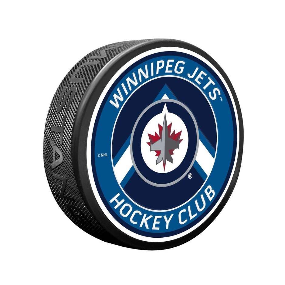 Mustang Fanouškovský puk Mustang NHL Double Chevron Design, Winnipeg Jets