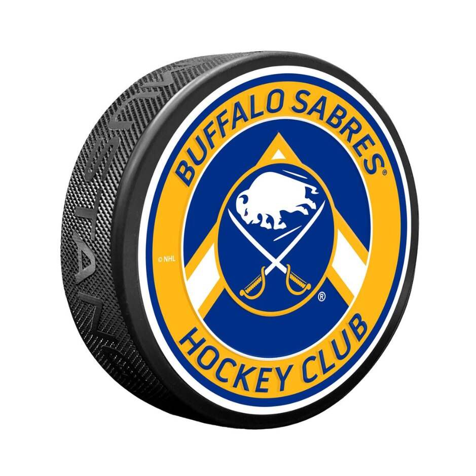 Mustang Fanouškovský puk Mustang NHL Double Chevron Design, Buffalo Sabres