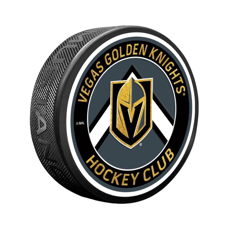 Mustang Fanouškovský puk Mustang NHL Double Chevron Design, Vegas Golden Knights