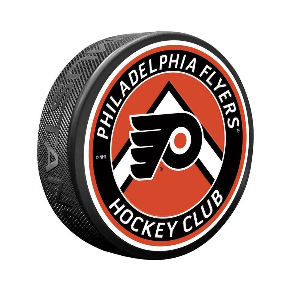 Mustang Fanouškovský puk Mustang NHL Double Chevron Design, Philadelphia Flyers