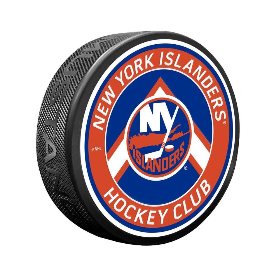 Mustang Fanouškovský puk Mustang NHL Double Chevron Design, New York Islanders