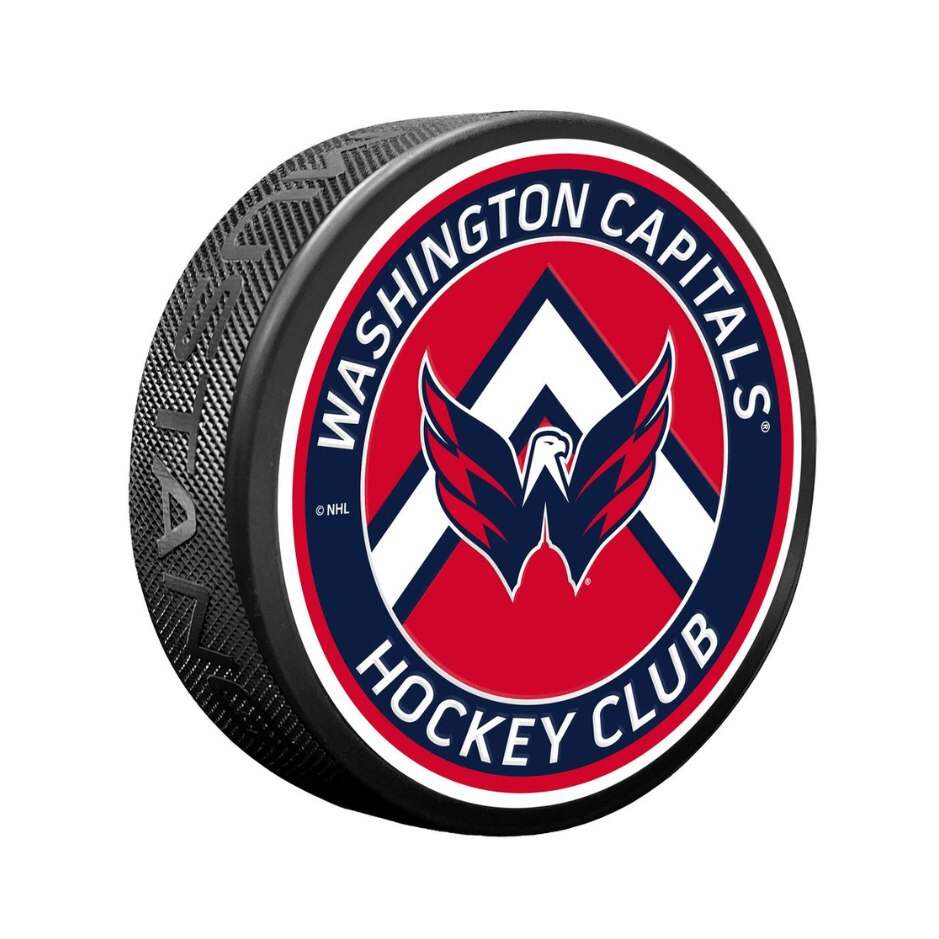 Mustang Fanouškovský puk Mustang NHL Double Chevron Design, Washington Capitals