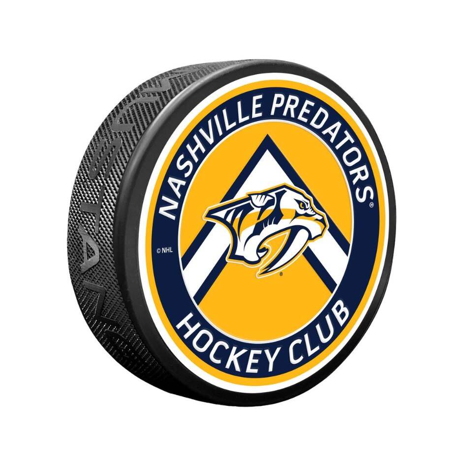 Mustang Fanouškovský puk Mustang NHL Double Chevron Design, Nashville Predators