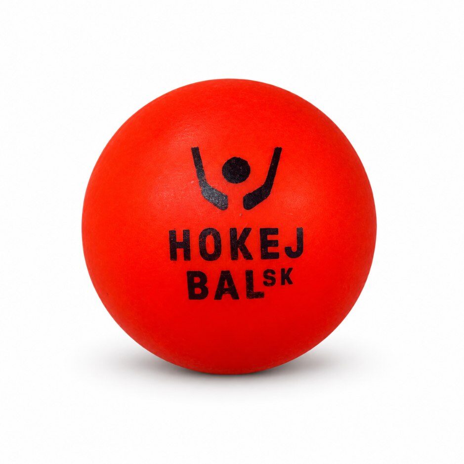 Knapper Hokejbalový balónek Knapper AK Pro Hokejbal SK Hard, oranžová