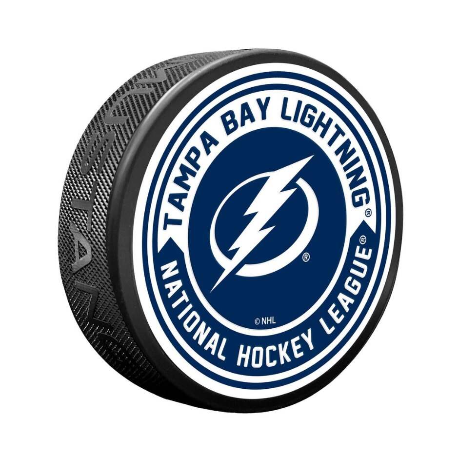 Mustang Fanouškovský puk Mustang NHL Arrow Design, Tampa Bay Lightning